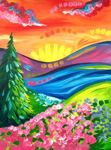 Paintvine In The Park: Abstract Landscape | 21/02/2026 - Queen's Gardens