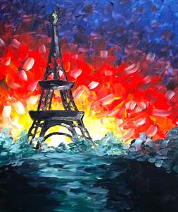 The Original Paint Wine Party: A Night in Paris | 11/03/2026 - The Pizza Library, Mt. Maunganui