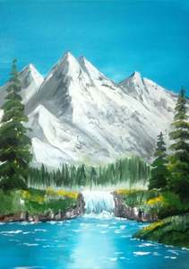 The Original Paint Wine Party: Bob Ross' Snowy Mountains | 20/05/2026- Titirangi RSA, Auckland