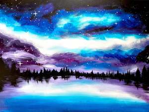 The Original Paint Wine Party: Lost in Space | 13/05/2026 - Neighbourhood Pizzeria, Gisborne