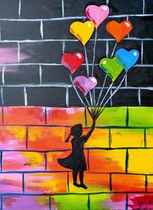 Palmerston North Events: Banksy Heart Balloons | 29/04/2026 - Little Savanna, Palmerston North