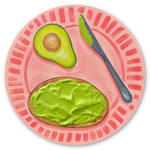 Textured Art: Avocado Toast | 21/04/2026 - Sweat Shop Brew Kitchen, Auckland