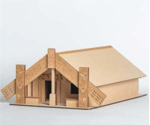 Whare Tauira 3d Models: Whare Tauira 3D Puzzle, Large One Window