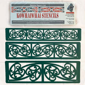 Köwhaiwhai Stencils- Mangopare Putiki T Reflect