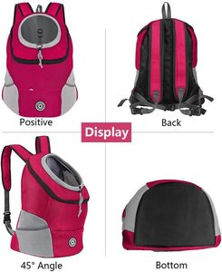 Pet Carrier Dog Cat Backpack L