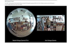 Reolink FE-W 6MP/2K+ 180° Fisheye Indoor Wi-Fi Camera