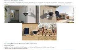 Paktec.nz: Reolink Duo 2 Battery 6MP/2K+ Panoramic Wire-Free Smart Security Camera