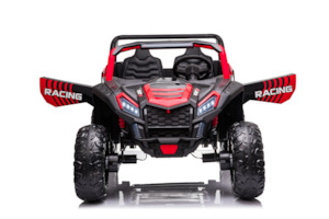 Ride On Toy: Monster 24V 4WD Buggy- Red