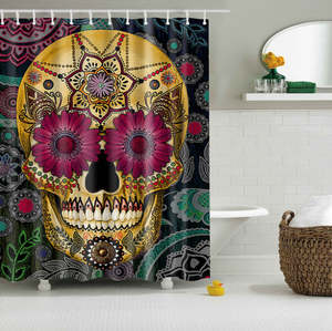 Bathroom Furniture: Shower Curtain Polyeste
