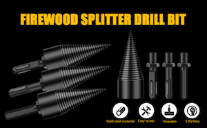 Bathroom Furniture: Firewood Log Splitter Drill Bits