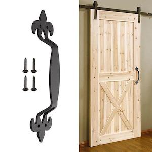 Stainless Steel Barn Door: Barn Door Hardware Handle For Cabinet Drawer Garage Rustic Style