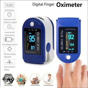Medical Supplies: Oximeter Fingertip Pulse Blood Oxygen Monitor