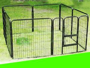 Petpan: Double Door Pet Cage (80cm x 80cm)- 8 PANEL