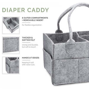 Baby Gear: Nappy Bag Diaper Caddy Organiser