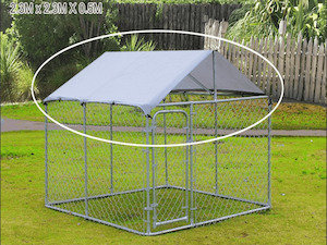 Pet And Animal: Roof Cover Compatible With Dog Kennel Runs 4M x 4M
