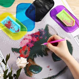 Antiques Collectables 1: Anti-Slip Sticky Gel Pad Set Diamond Painting Embroidery Tools