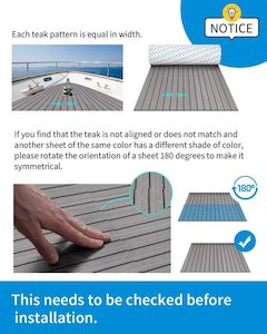 EVA Foam Boat Decking Deluxe Marine Yacht Flooring Mat Sheet