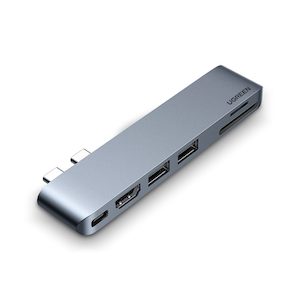 Auto Accessories: Ugreen 6-in-2 USB C Hub for MacBook Pro