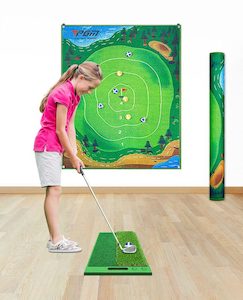 Gaming Sports: PGM Golf Chipping Game Darts Mat Set Family Party