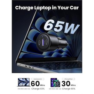 Ugreen 69W 3-Ports Car Charger