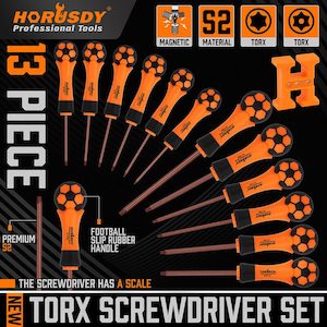 Door Barn: Torx Screwdrivers Set Magnetic