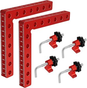 Door Barn: Right Angle Clamps Position Fixing