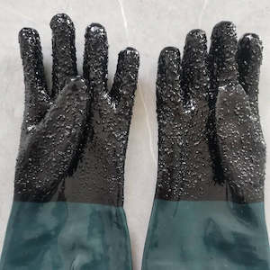 Door Barn: Sandblasting Gloves With O Rings and Holder