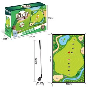 Sports Cycling: Golf Chipping Game Darts Mat Set Family Party