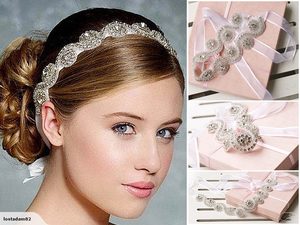 Wigs: Bridal Headband
