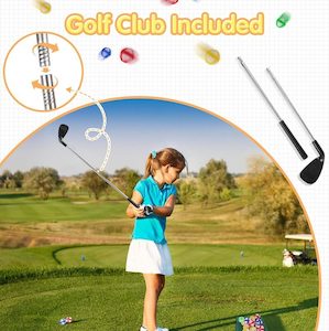 Toys And Games: Mini Golf Game Set Golf Putting Chipping Hitting Mats