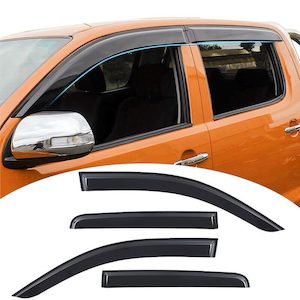 Motors: Toyota Hilux Window Visors Deflectors Rain Guards