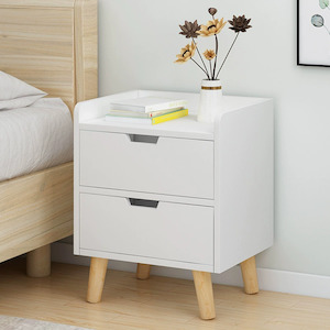 Swing Chair: Bedside Table White
