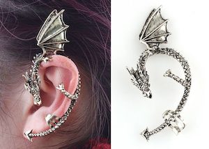 Jewellery And Watches: Dragon Ear Cuff Ear Wrap