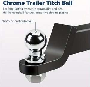 Car Parts Accessories: Trailer Tow Bar Towbar with 5.08cm Drop Ball