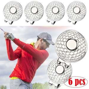 Golf Magnetic Hat Clip Golf Ball Marker