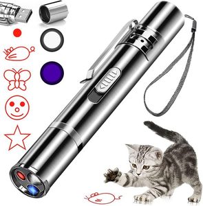 UV Torch Light Flashlight Cat Toy Mini Pet Training Pen