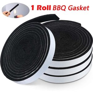 Business Farming Industry: BBQ Gasket Smoker Grill Sealing Tape High Temp Self Stick Door Window