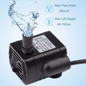 Pet Accessories: USB Submersible Water Pump