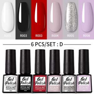 Antiques Collectables 1: 6pcs Gel Nail Polish Manicure Set UV Soak Off Nail Art Kit