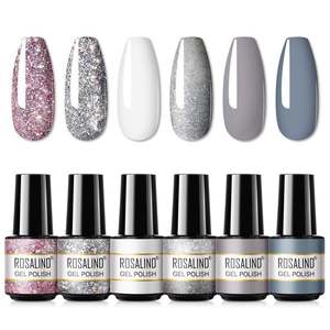 6pcs Gel Nail Polish Manicure Set UV Soak Off Nail Art Kit