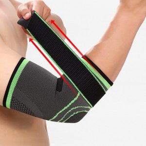 Sports Cycling: Elbow Bandage Protector Sleeve Compression Sports Brace Pad M