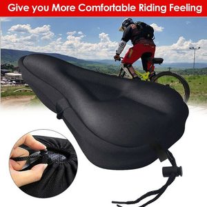 Sports Cycling: Bike Seat Cover Bicycle Saddle Gel Cushion Covers