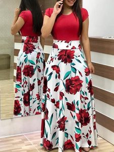 Business Farming Industry: Open gallery Maxi Dress Ball Summer Floral Dresses Womens Clothing Size 18 J2323
