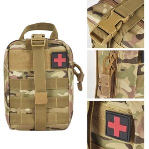 Tactical First Aid Bag Military Utility Pouch Emergency Rescue Package