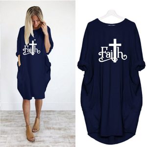 Clothing Fashion: Cotton Shirt Dress Christmas Summer Dresses Womens Clothing Size 22