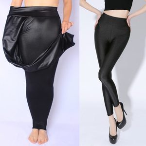 Clothing Fashion: Womens Pants Leather Looking Leggings Size 20