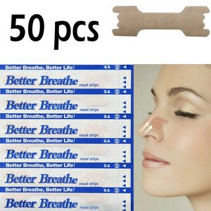 50pcs Anti-Snoring Nasal Strips Stop Snoring