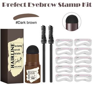 Eyebrow Stamp Eye Brow Shapeing Stencil Kit