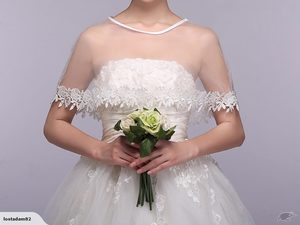 Auto Accessories: Bridal Shawl Wrap Shrug