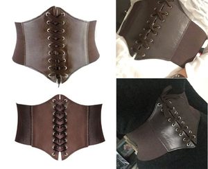 Brown Corset Belt Plus Size